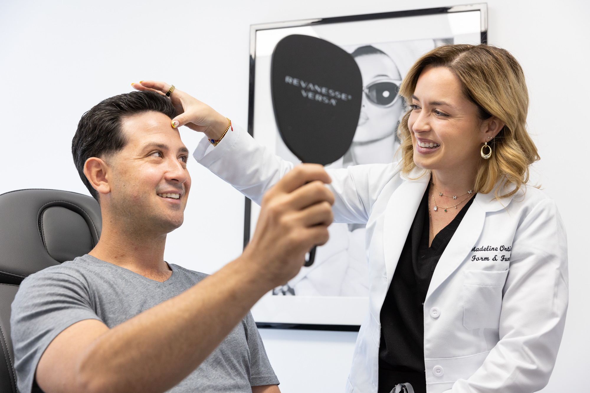 Hair restoration treatment at Form & Function
