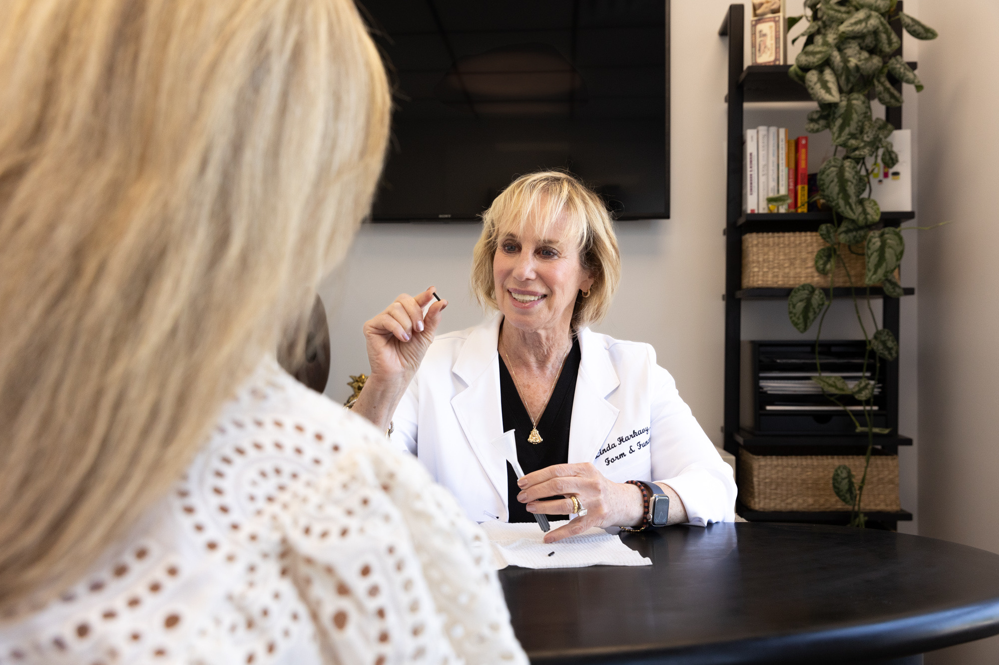 Consultation with Dr. Harkavy